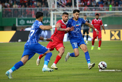  تصاویر دربی تهران| پرسپولیس صفر- استقلال صفر