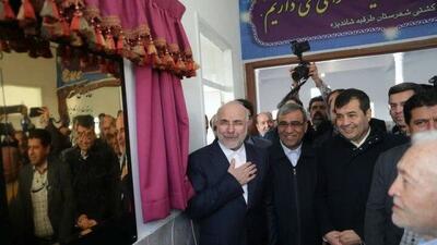 افتتاح خانه کشتی طرقبه با حضور قالیباف و دنیامالی