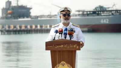 دریادار ایرانی: پوشش فرماندهی دریایی ارتش به آب‌های دوردست و اقیانوس‌ها رسیده است