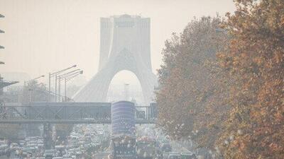 تهران، میزبان آلودگی هوا تا ظهر دوشنبه/ پیش‌بینی بارش باران از سومین روز هفته