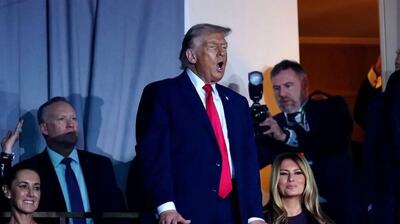 رقص ترامپ در مراسم قرعه‌کشی جام جهانی ۲۰۲۶ + تصاویر