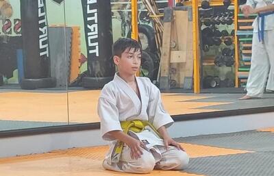  دعوت کاراته‌کای ۱۲ ساله یزدی به اردوی تیم ملی؛ ایلیا: به قهرمانی جهان می‌اندیشم + فیلم