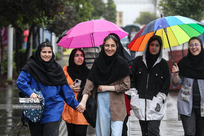 هوای اغلب مناطق کشور از فردا بارانی می شود