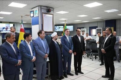  بازدید معاون اول قوه قضائیه از مجتمع گاز پارس جنوبی