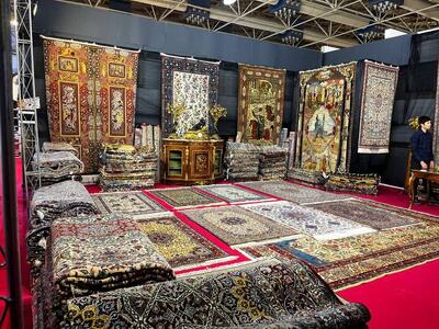  برگزاری بیست‌وچهارمین نمایشگاه تخصصی فرش دستباف و تابلوفرش در همدان