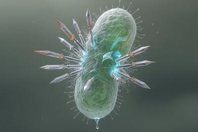  چارچوب‌های آلی فلزی با «خنجرهای مولکولی» باکتری‌ها را سوراخ می‌کنند
