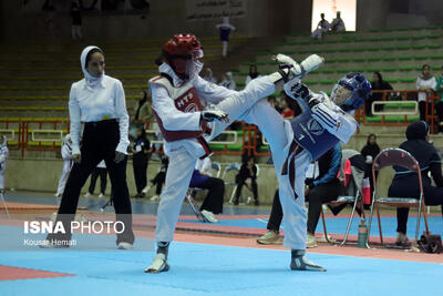  درخشش دختران تکواندوکار زنجانی در مسابقات قهرمان قهرمانان کشور
