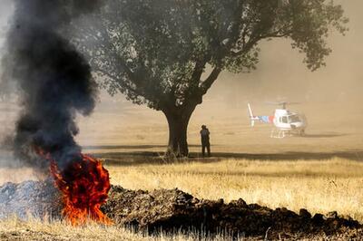  اطفای حریق ۲۲۶ هکتار از مناطق تحت مدیریت محیط‌زیست آذربایجان‌غربی