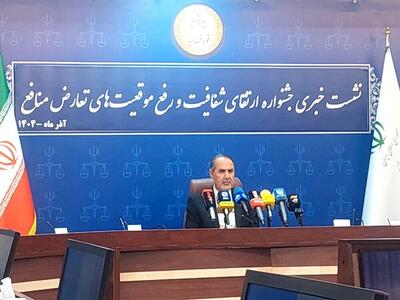 اعلام جزئیات جشنواره ارتقای شفافیت و رفع موقعیت‌های تعارض منافع