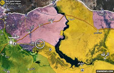  تبادل آتش میان SDF و نیروهای الجولانی در شرق حلب - تحولات جهان اسلام