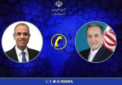 جزئیات رایزنی تلفنی عراقچی با همتای مصری خود