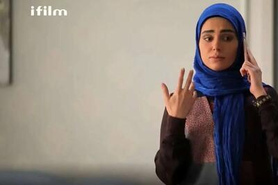  استایل سرخابی لاله مرزبان «آفرین» سریال آنام با چهره متفاوت