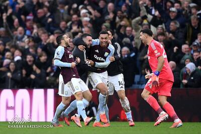 استون ویلا ۲ - آرسنال ۱/ توپچی‌ها در تله شیرها؛ صدر جدول به خطر افتاد