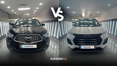  مقایسه کی‌ ام‌ سی SR3 با هایما S5 پرو