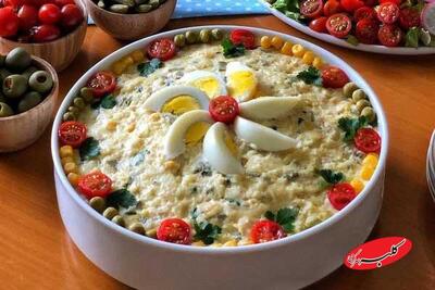  ترفندهای خوشمزه‌تر شدن سالاد الویه ؛ از گرفتن بوی زهم مرغ تا چسبناک نشدن - کلبه سرگرمی