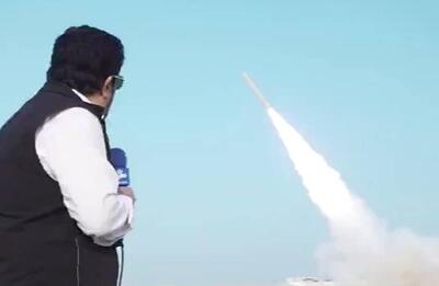 فیلم/ لحظه شلیک موشک بالستیک ۳۰۳ نیروی دریایی سپاه