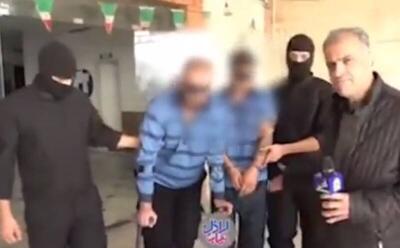 فیلم/ بازداشت ۲ زورگیر بزرگراه آبشناسان تهران