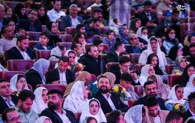 عکس/ جشن ازدواج ۱۱۴ زوج کم توان