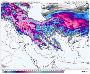 هفته پربارش در راه است؛ بارش‌های بالای ۱۰۰ میلی‌متر در برخی نقاط کشور