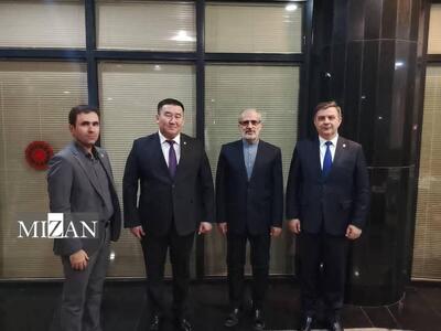  دیدار رئیس کمیته اجرایی ساختار منطقه‌ای ضدتروریستی سازمان همکاری شانگهای با مدیرکل امور سازمان همکاری شانگهای و بریکس وزارت امور خارجه
