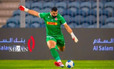 دروازه‌بان معروف المحرق بازی با استقلال را از دست داد