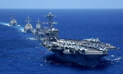ایران آماده تودهنی دریایی به ناوهای آمریکایی