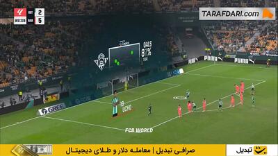 گل کوچو هرناندز به بارسلونا از روی نقطه پنالتی (رئال بتیس 3-5 بارسلونا) - پارس فوتبال