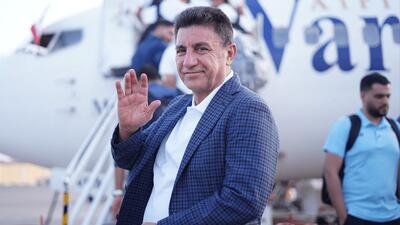 لبخند رضایت امیر قلعه نویی از هم‌گروهی ایران با بلژیک / عکس - پارس فوتبال