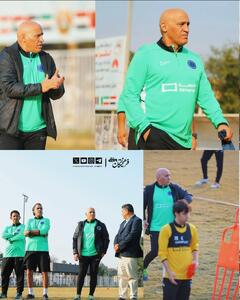 عکس: معارفه علی منصوریان در عراق - پارس فوتبال