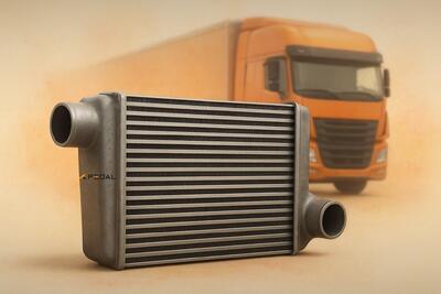 اینتر کولر کامیون چیست؟ وظایف و تفاوت با خودروی سواری - پدال
