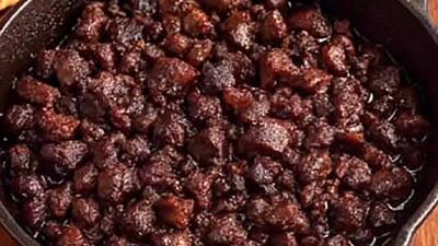 طرز تهیه غذای لری به اسم قاورمه + فیلم