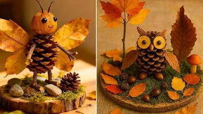 کاردستی شیک پاییزی؛ 15 ایده ساده و خاص برای دکوراسیون پاییزی