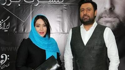  استایل اروپایی سارا منجزی پور همسر محمد علیزاده و مادر فرزندش / کلاه لبه دار، بادبزن عروس و.... / چه مامان با جذبه ای!