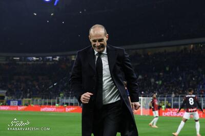 گلایه آلگری از کم‌دقتی بازیکنان میلان پس از حذف برابر لاتزیو