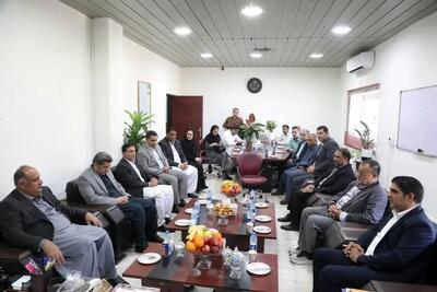  بازدید مدیرعامل سازمان منطقه آزاد از اداره کل گمرک چابهار