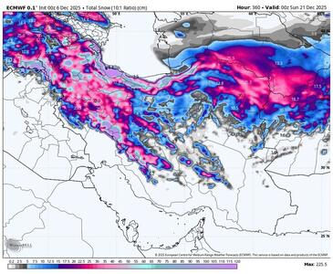 هفته پر بارش در راه آسمان ایران - سلام نو