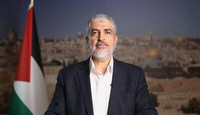  خالد مشعل: هرگونه تسلط بر غزه را رد می‌کنیم