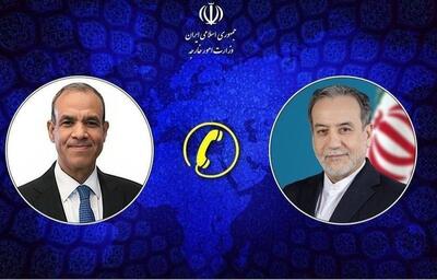 عراقچی با همتای مصری خود گفت‌و‌گو کرد (۱۵ آذر ۱۴۰۴)