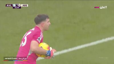 خلاصه بازی استون ویلا مقابل آرسنال را ببینید + ویدیو