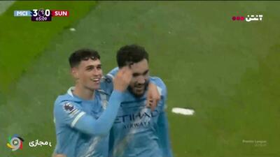 گل سوم منچسترسیتی برابر ساندرلند+ویوئو