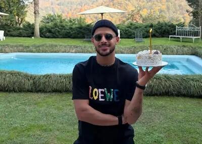 مهدی قائدی از پسرش میلان رونمایی کرد؛ همسرش هنوز رونمایی نشد