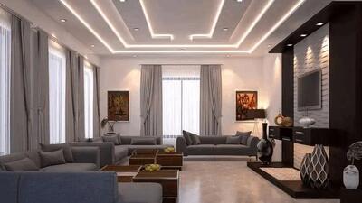  کیان دکور چگونه فضاهای داخلی را با سقف کناف متحول می‌کند؟