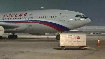  هواپیمای هیئت نمایندگی روسیه در دهلی