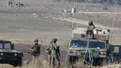  رسانه: نیروهای اسرائیلی در حال نفوذ به منطقه کروم غربی در نزدیکی شهر بیت جن در غرب دمشق هستند