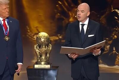 اهدای جایزه صلح فیفا به ترامپ «جوک قرن» نام گرفت