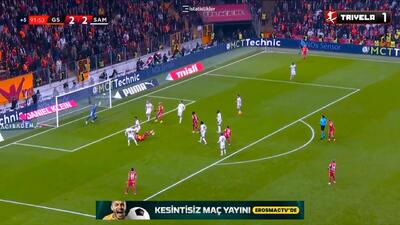 گل پیروزی بخش آکروباتیک ویکتور اوسیمن در دقیقه 92 به سامسون اسپور