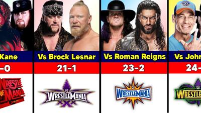 نگاهی به آمار آندرتیکر مقابل حریفان خود در رسلمنیا؛ 25 پیروزی و تنها 2 شکست برای اسطوره WWE