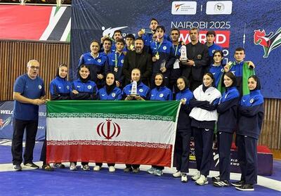 پسران ایران قهرمان تکواندوی امیدهای جهان شدند/ افلاکی بهترین سرمربی شد؛ زندی فنی‌ترین بازیکن - تسنیم