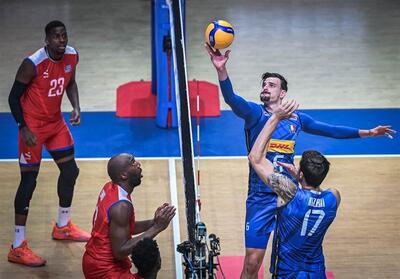 آتزوری در لباس طلا/ یادگار قهرمانی‌ جهان روی پیراهن تیم ملی والیبال ایتالیا   عکس - تسنیم