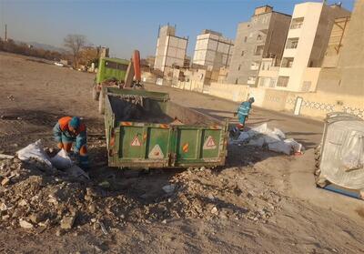 همزمان با روز جهانی خاک؛ جمع‌آوری 300 تن خاک و نخاله ساختمانی از پهنه سیدی مشهد - تسنیم